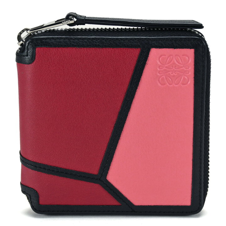 楽天市場】ロエベ LOEWE パズル スクエア ジップ ウォレット 二つ折り 