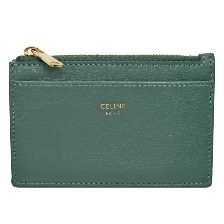 楽天市場】セリーヌ CELINE ジップ付きカードホルダー コインケース  