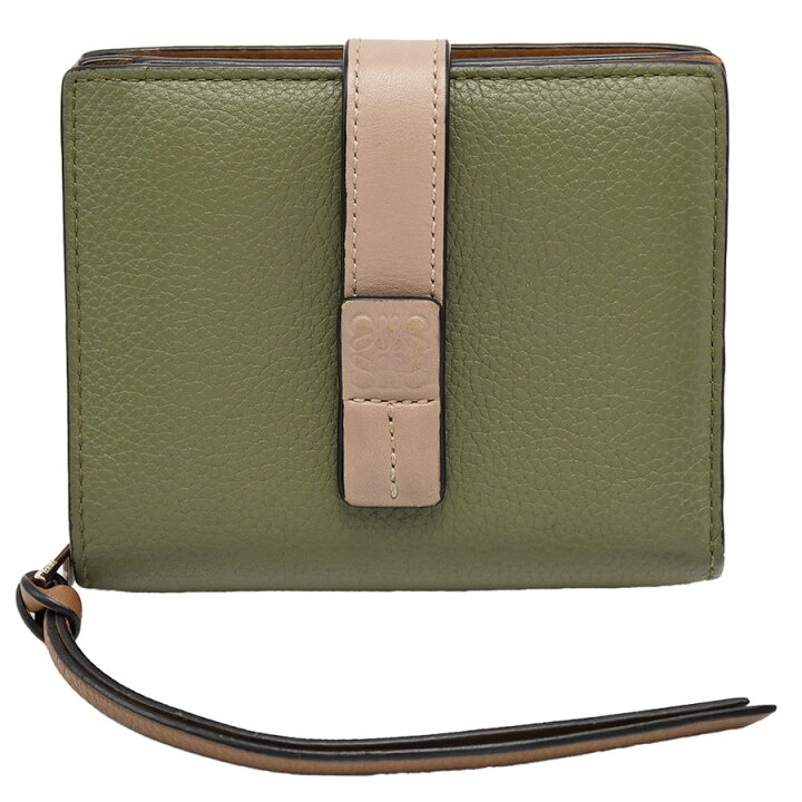 楽天市場】ロエベ LOEWE コンパクト ジップ ウォレット 二つ折り財布  