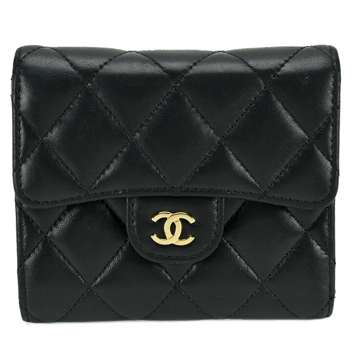 楽天市場】シャネル CHANEL 三つ折り 財布 マトラッセ クラシック 
