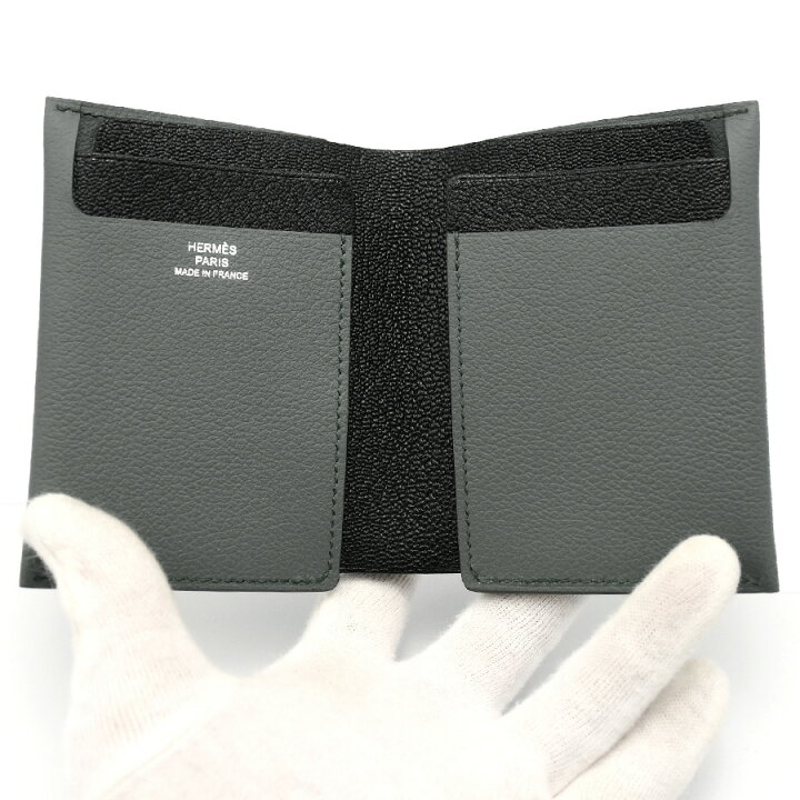 楽天市場】エルメス HERMES アンテルカレール 二つ折り 財布 