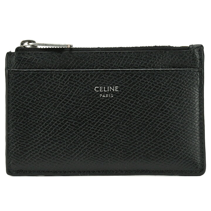 楽天市場】セリーヌ CELINE ジップ付き カードホルダー コインケース 