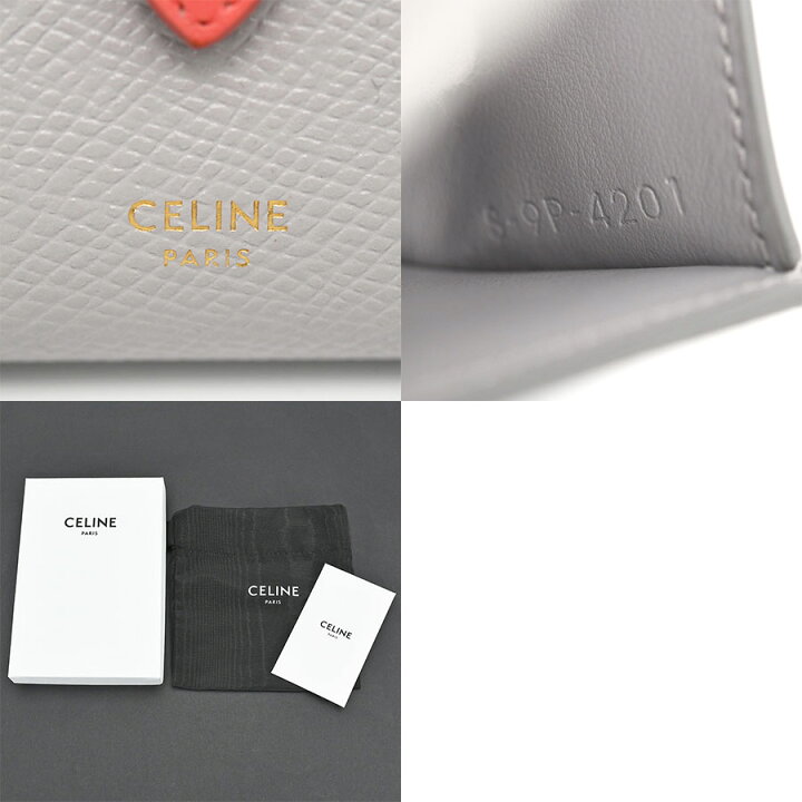 楽天市場】新品同様 セリーヌ CELINE 三つ折り 財布 ストラップ 
