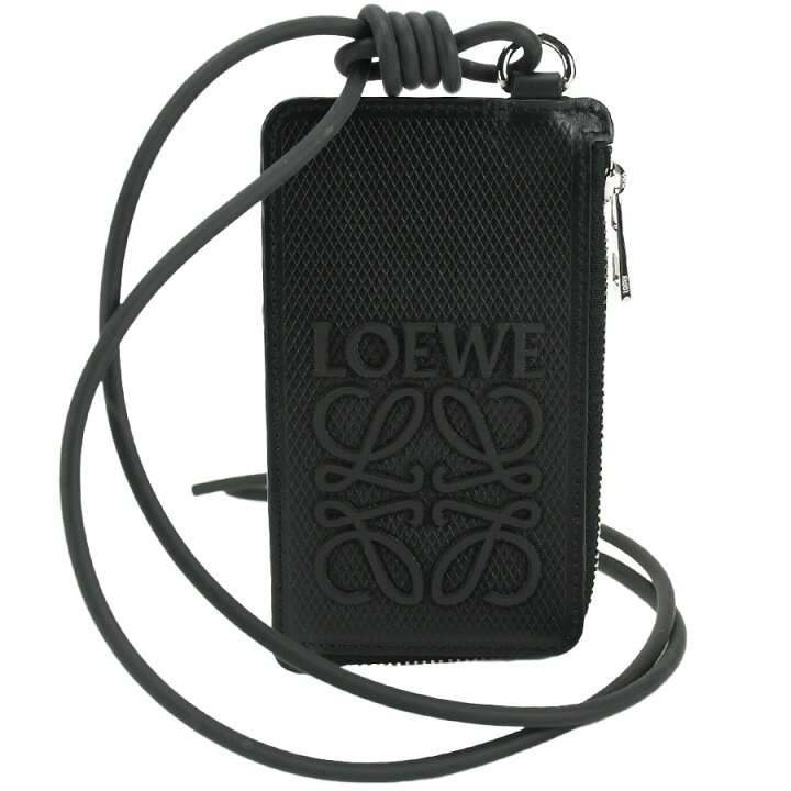 楽天市場】ロエベ LOEWE コイン カードホルダー ネックストラップ 