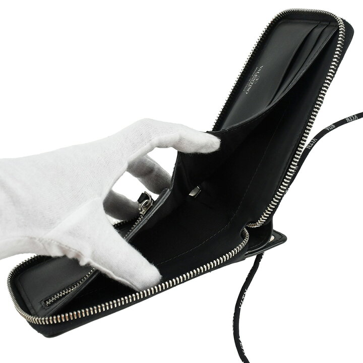 楽天市場】ヴァレンティノ VALENTINO ネックウォレット 二つ折り 財布  