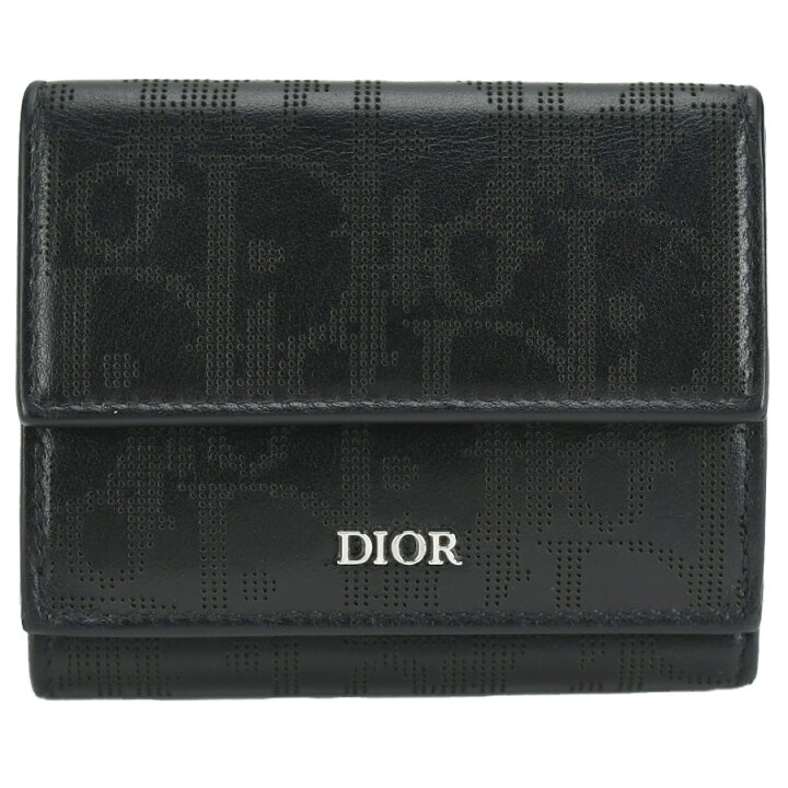 楽天市場】ディオール DIOR オブリーク ギャラクシー 三つ折り 財布 