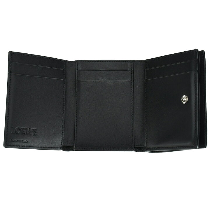 楽天市場】LOEWE ロエベ アナグラム トライフォールド ウォレット 三  