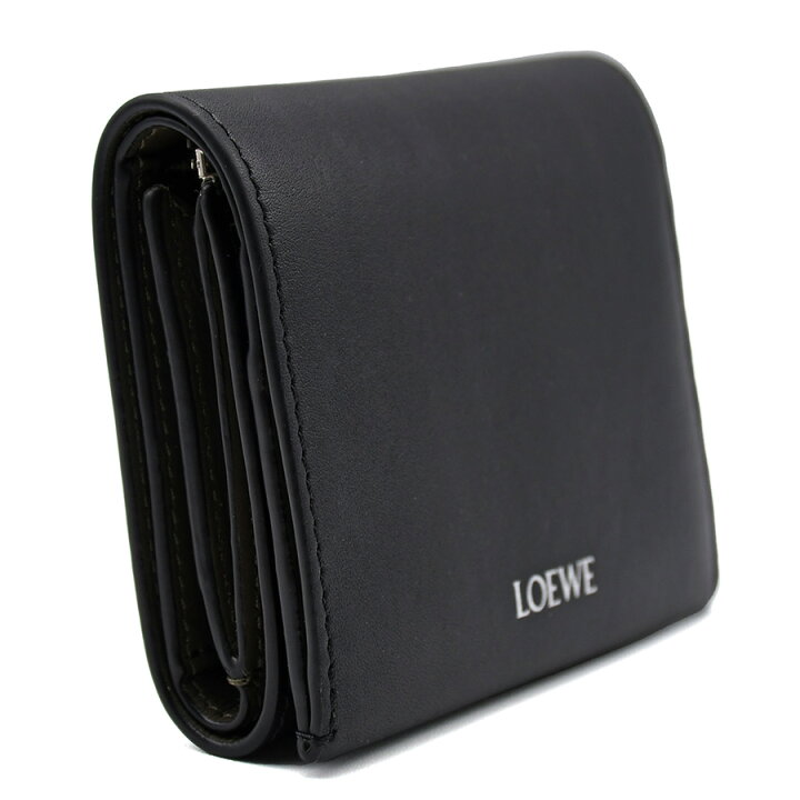 楽天市場】ロエベ LOEWE トライフォールド ジップウォレット 三つ折り 