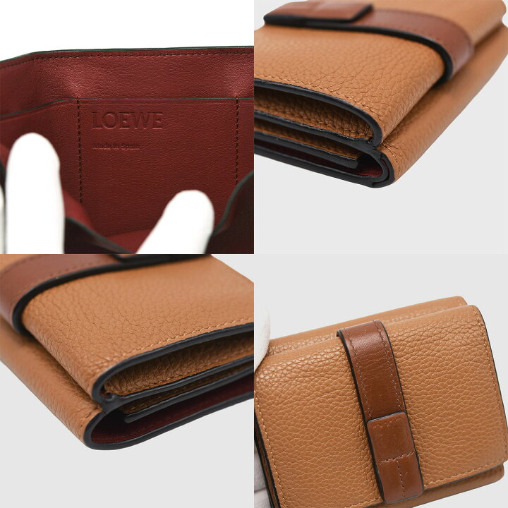 楽天市場】ロエベ LOEWE トライフォールド ウォレット 三つ折り財布 
