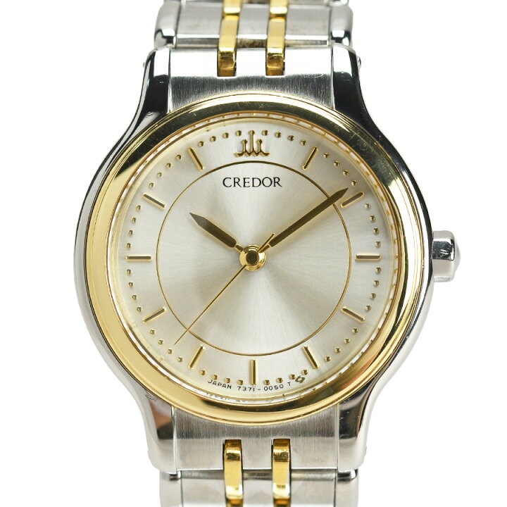 楽天市場】セイコー SEIKO クレドール CREDOR 7371-0040 クォーツ SS  