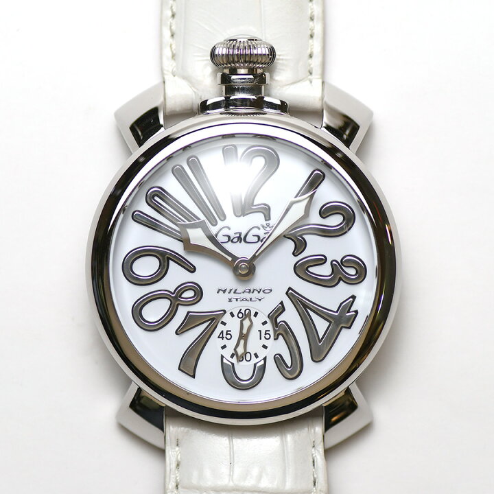 楽天市場】ガガミラノ GaGa MILANO マヌアーレ48MM 手巻き 5010.01S 