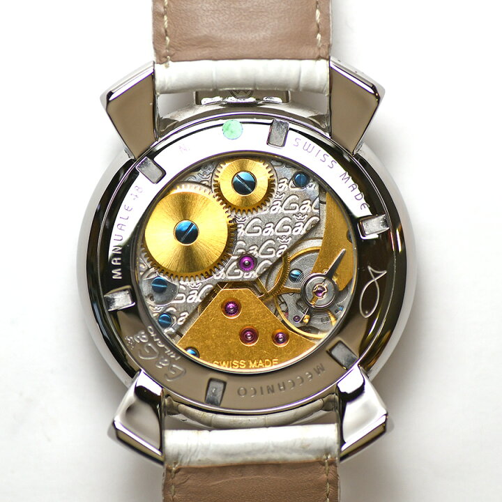 楽天市場】ガガミラノ GaGa MILANO マヌアーレ48MM 手巻き 5010.01S  