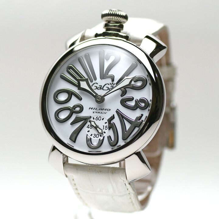 楽天市場】ガガミラノ GaGa MILANO マヌアーレ48MM 手巻き 5010.01S 