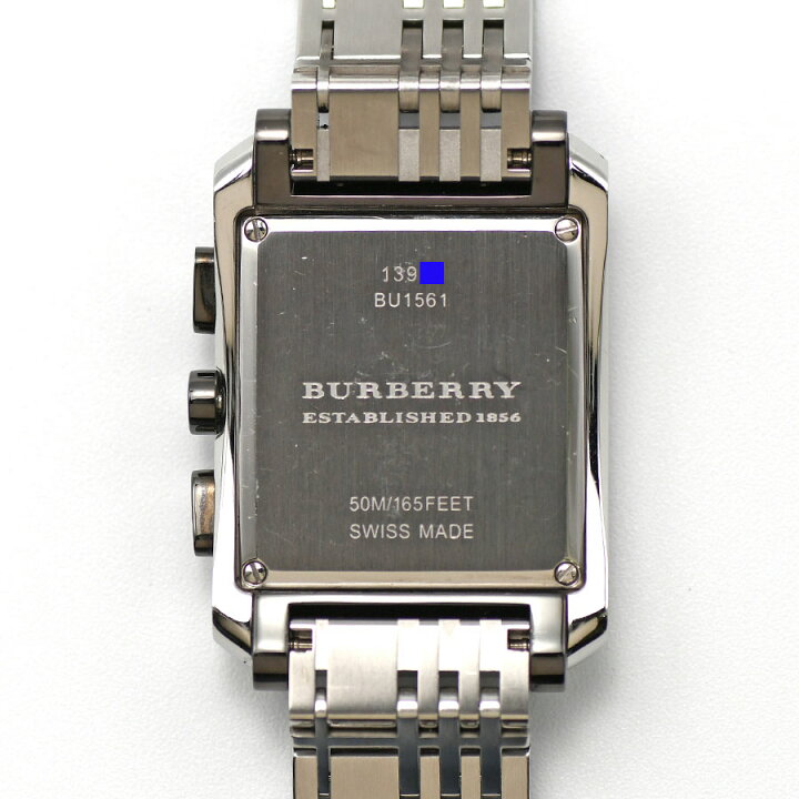 楽天市場】バーバリー BURBERRY 腕時計 クロノグラフ BU1561クォーツ 