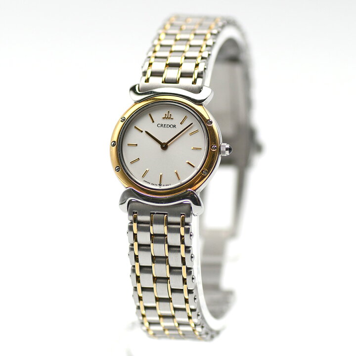 楽天市場】SEIKO セイコー CREDOR クレドール 5A70-0040 クォーツ SS 