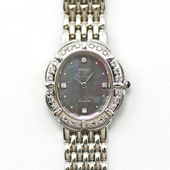 楽天市場】SEIKO EXCELINE セイコー エクセリーヌ クォーツ 5A50-5190 