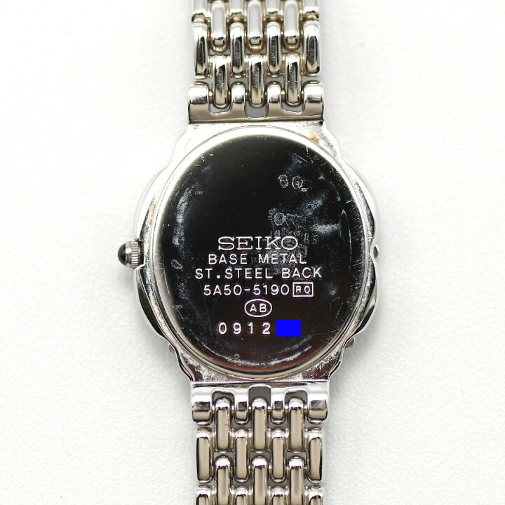 楽天市場】SEIKO EXCELINE セイコー エクセリーヌ クォーツ 5A50-5190 