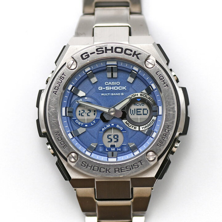 楽天市場】CASIO カシオ G-SHOCK ジーショック G-STEEL GST-W110D-2AJF  