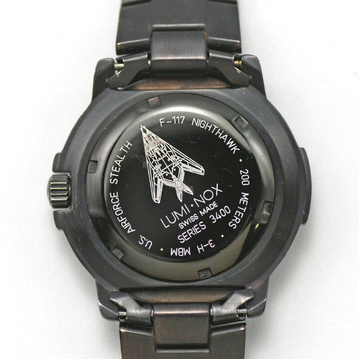 楽天市場】LUMINOX ルミノックス F-117 ナイトホーク 3400シリーズ  