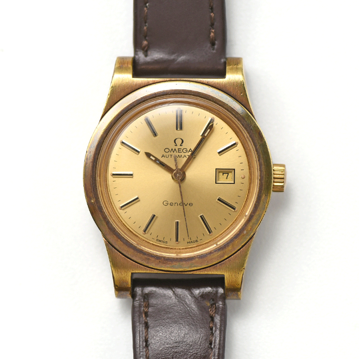 OMEGA オメガGeneve ジュネーブ　ゴールド　正規品　アンティーク 楽天市場】OMEGA オメガ Geneve ジュネーブ オートマティック 566.0065