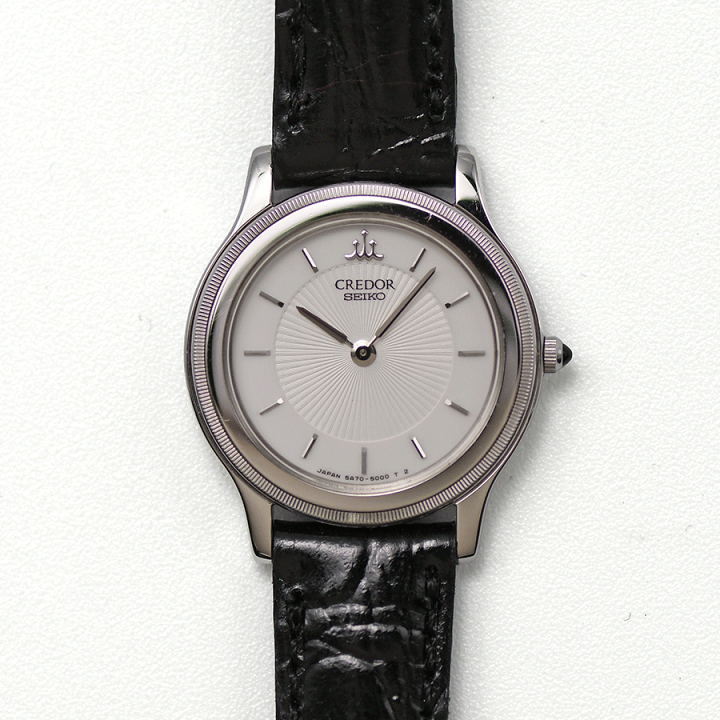 楽天市場】SEIKO セイコー CREDOR クレドール クォーツ 5A70 楽天市場】SEIKO セイコー CREDOR クレドール クォーツ 5A70