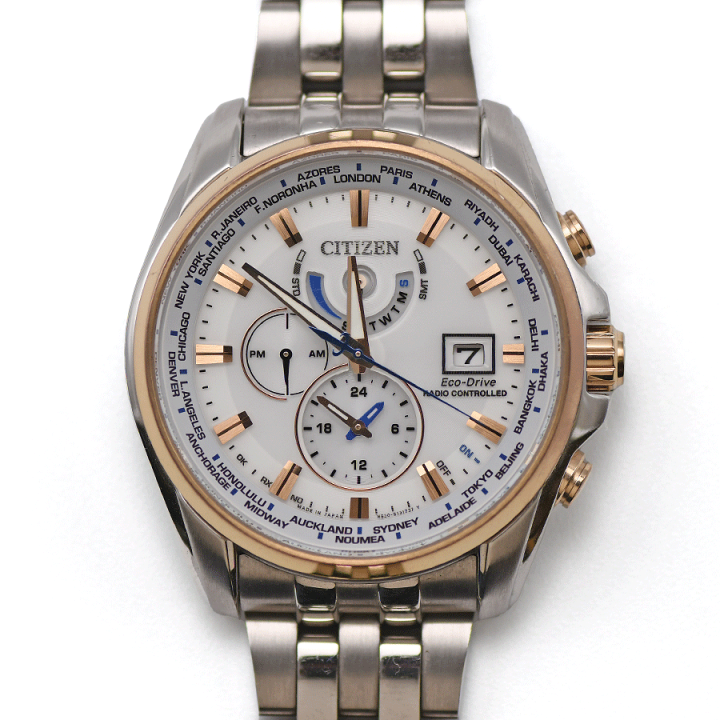 CITIZEN アテッサ　エコドライブ　AT9060-54L 腕時計　シチズン Amazon | シチズン エコ・ドライブ電波時計 ダブルダイレクト
