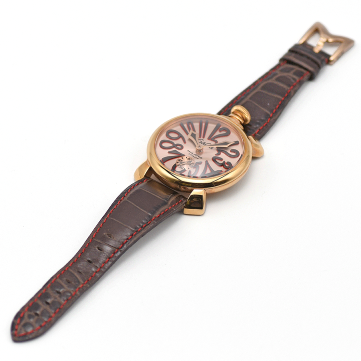 楽天市場】ガガミラノ GaGa MILANO マヌアーレ48MM 手巻き 5011.11S