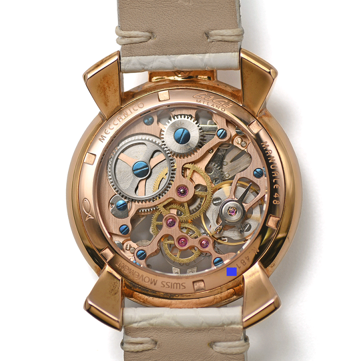 楽天市場】ガガミラノ GaGa MILANO マヌアーレ48MM スケルトン 楽天市場】ガガミラノ GaGa MILANO マヌアーレ48MM スケルトン