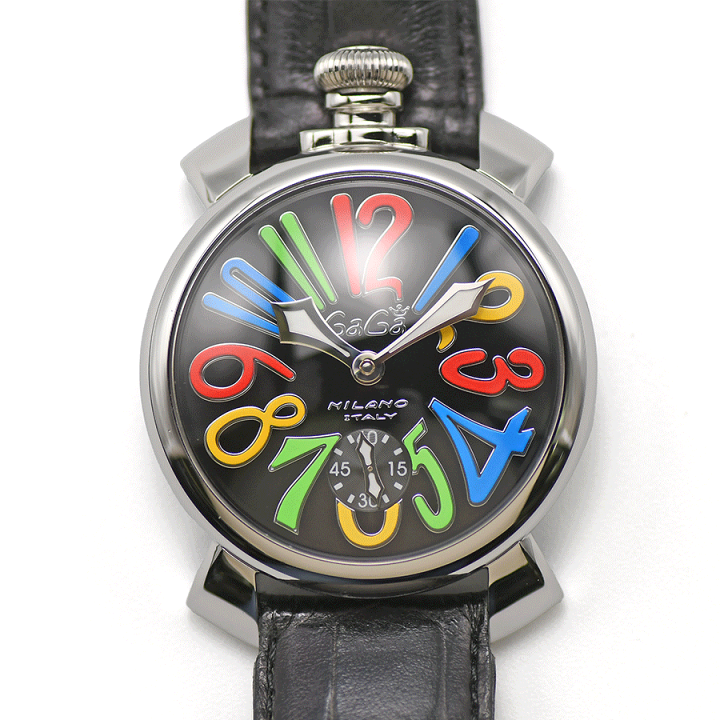 楽天市場】ガガミラノ GaGa MILANO マヌアーレ48MM 手巻き 5010.02 