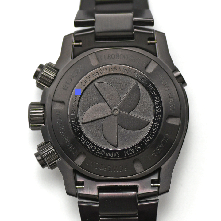 楽天市場】エドックス EDOX クロノオフショア1 クロノグラフ 01115-37N
