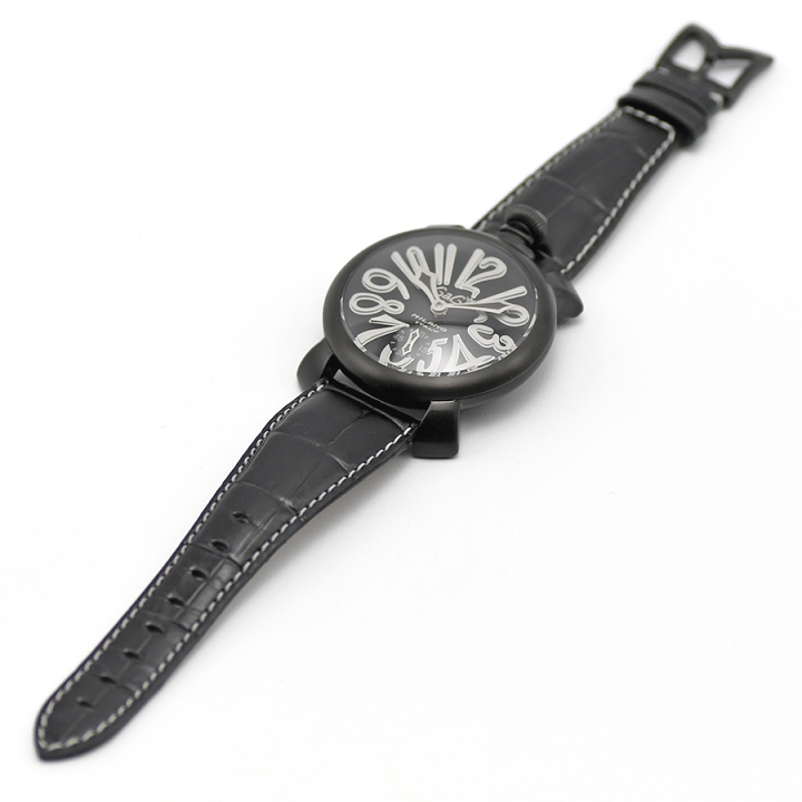 楽天市場】ガガミラノ GaGa MILANO マヌアーレ48MM 手巻き 5012.06S