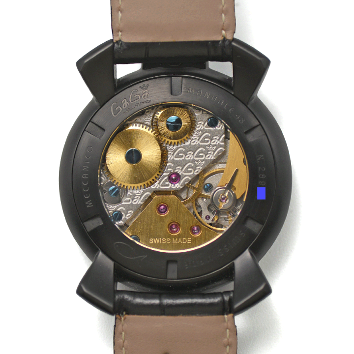 楽天市場】ガガミラノ GaGa MILANO マヌアーレ48MM 手巻き 5012.06S