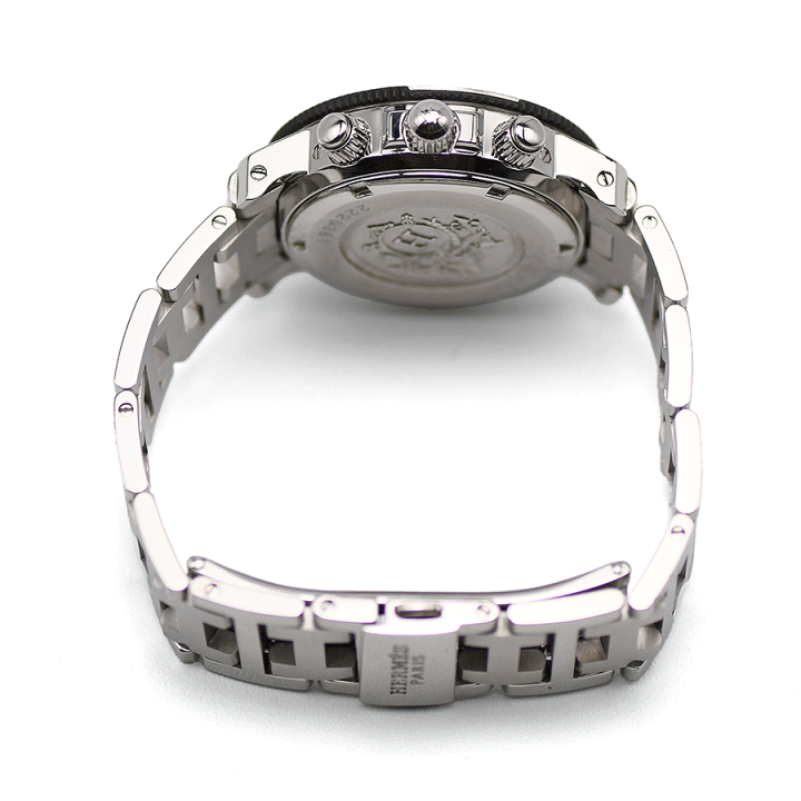 楽天市場】エルメス HERMES クリッパー ダイバー クロノグラフ CL2.315