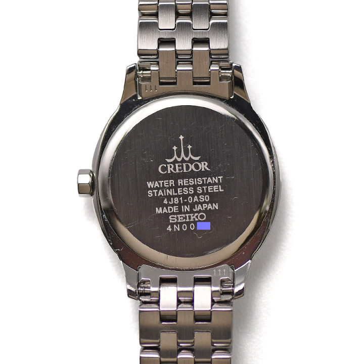 SEIKO　クレドール　4J81-0AS0 楽天市場】新品同様 SEIKO セイコー CREDOR SIGNO クレドール