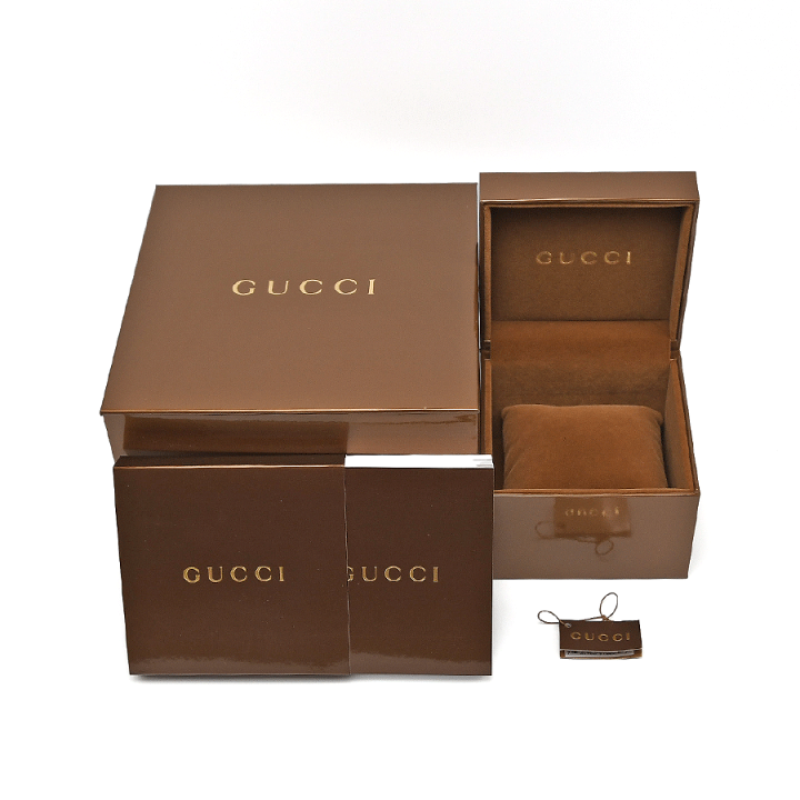 GUCCI 時計 レディース マリーナチェーン ブラウン