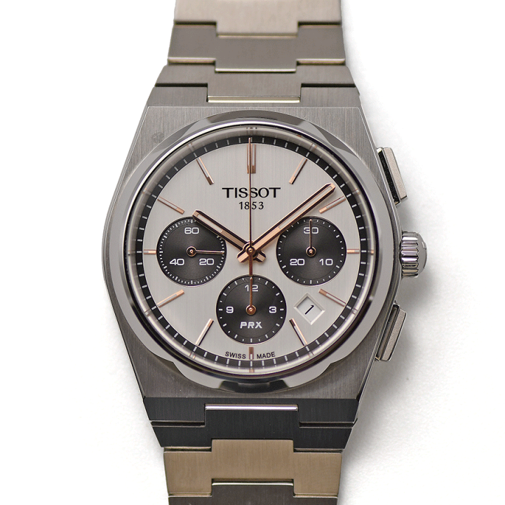 TISSOT PRX クロノグラフ ティソprx最終価格 ティソ(TISSOT) ティソ PRX オートマティック クロノグラフ