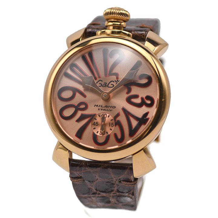 楽天市場】ガガミラノ GaGa MILANO マヌアーレ48MM 手巻き 5011.11S 