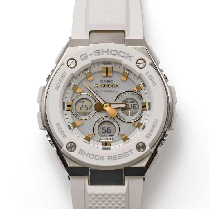 CASIO カシオ G-SHOCK G-STEEL GST-W300 ホワイト