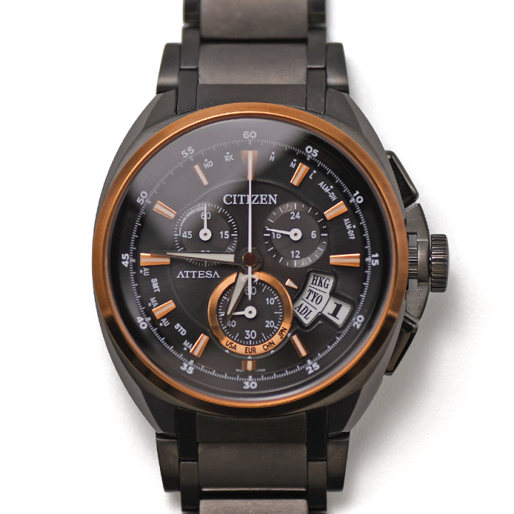 楽天市場】新品同様 シチズン CITIZEN アテッサ ジェットセッター 