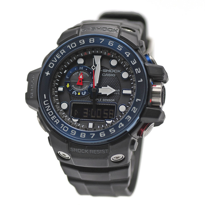 CASIO カシオ G-SHOCK GWN-1000B マルチバンド6 タフソーラー トリプル