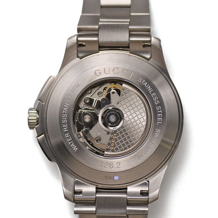 ミッチ 楽天市場】GUCCI グッチ G-タイムレス クロノグラフ オートマティック