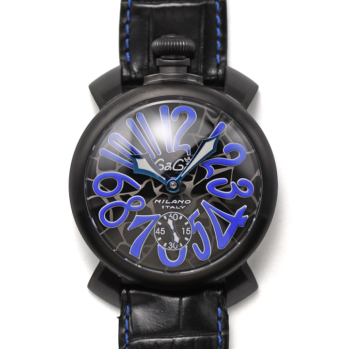 GaGa MILANO マヌアーレ48MM 手巻き 腕時計 メンズ