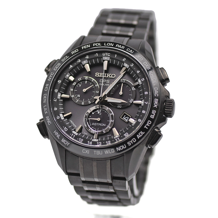 美品 SEIKO アストロン ソーラーGPS衛星電波時計 SBXB043 8X