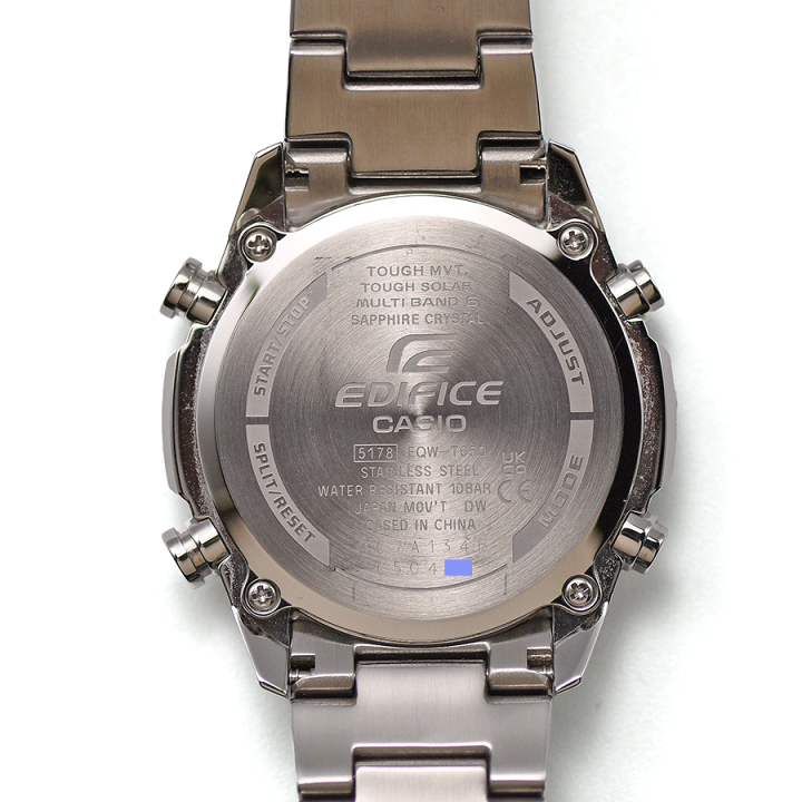 楽天市場】CASIO カシオ EDIFICE エディフィス EQW-T650DB-1AJF