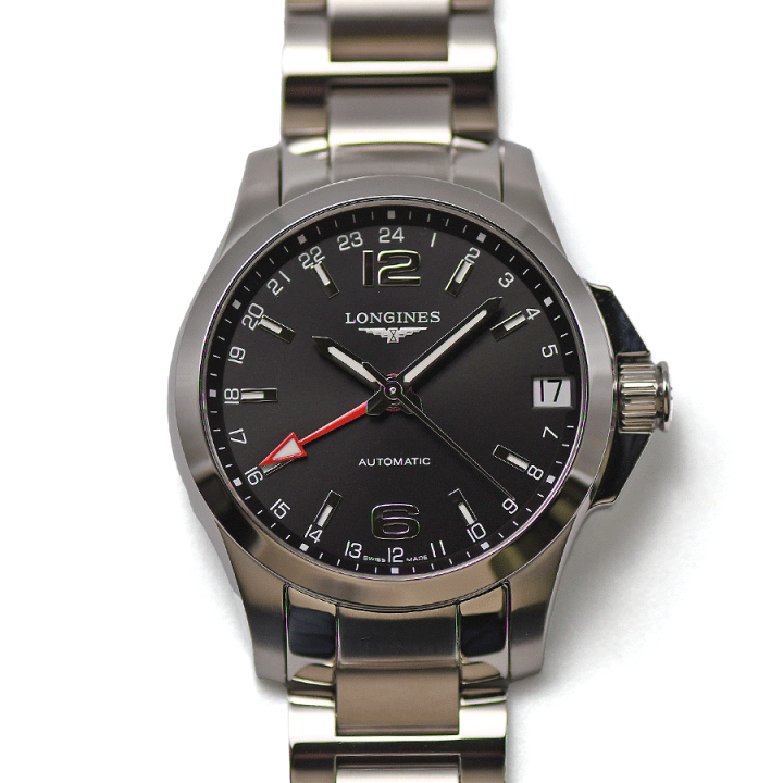 楽天市場】ロンジン LONGINES コンクエスト GMT オートマティック L3 