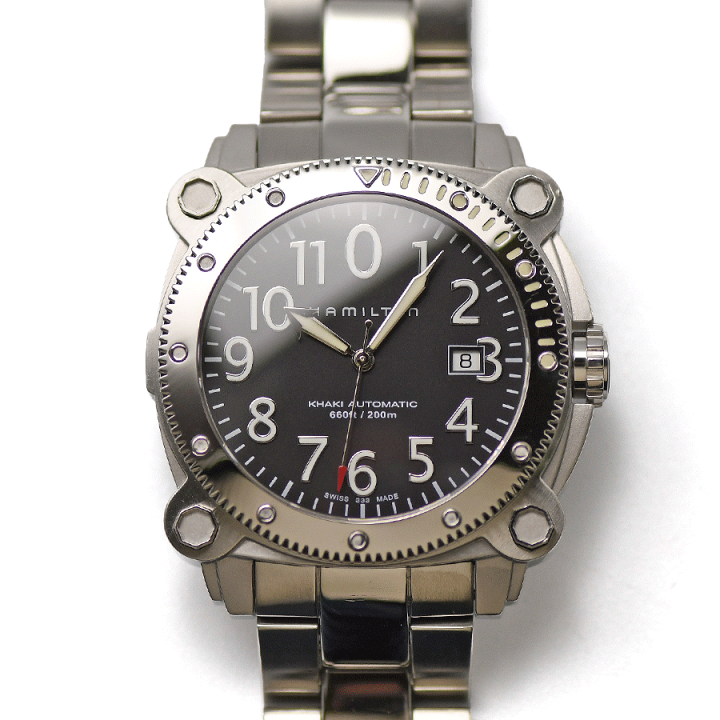 HAMILTON KHAKI 自動巻き腕時計 200M防水 楽天市場】ハミルトン HAMILTON カーキ ビロウゼロ