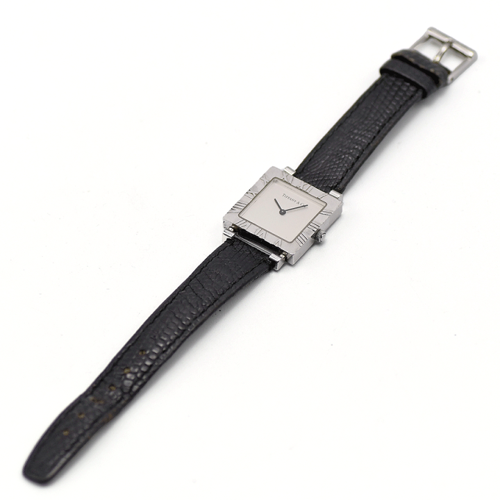 Tiffany&co. 時計 アトラス L3640 スクエア ブラック 楽天市場】ティファニー TIFFANY＆Co. アトラス スクエア ウォッチ