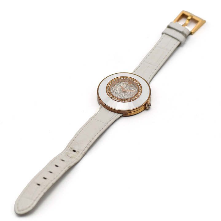 【美品】スワロフスキー Swarovski 腕時計 ウォッチ 5095383 美品】スワロフスキー Swarovski 腕時計 ウォッチ 5095383