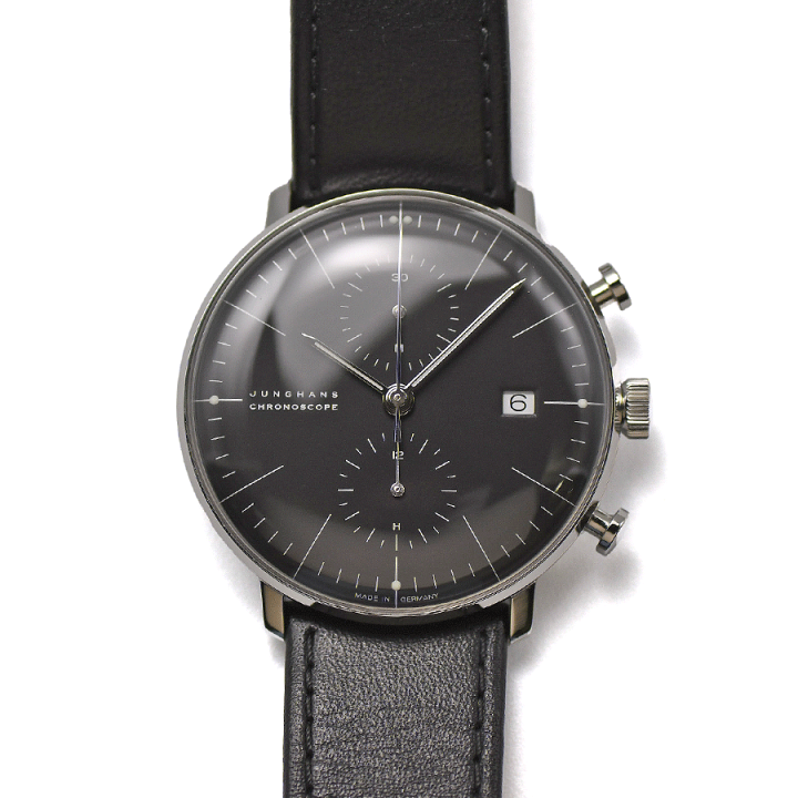 楽天市場】ユンハンス JUNGHANS マックスビル クロノスコープ クロノ 