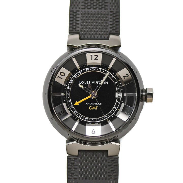 楽天市場】ルイヴィトン LOUISVUITTON タンブール イン ブラック GMT 